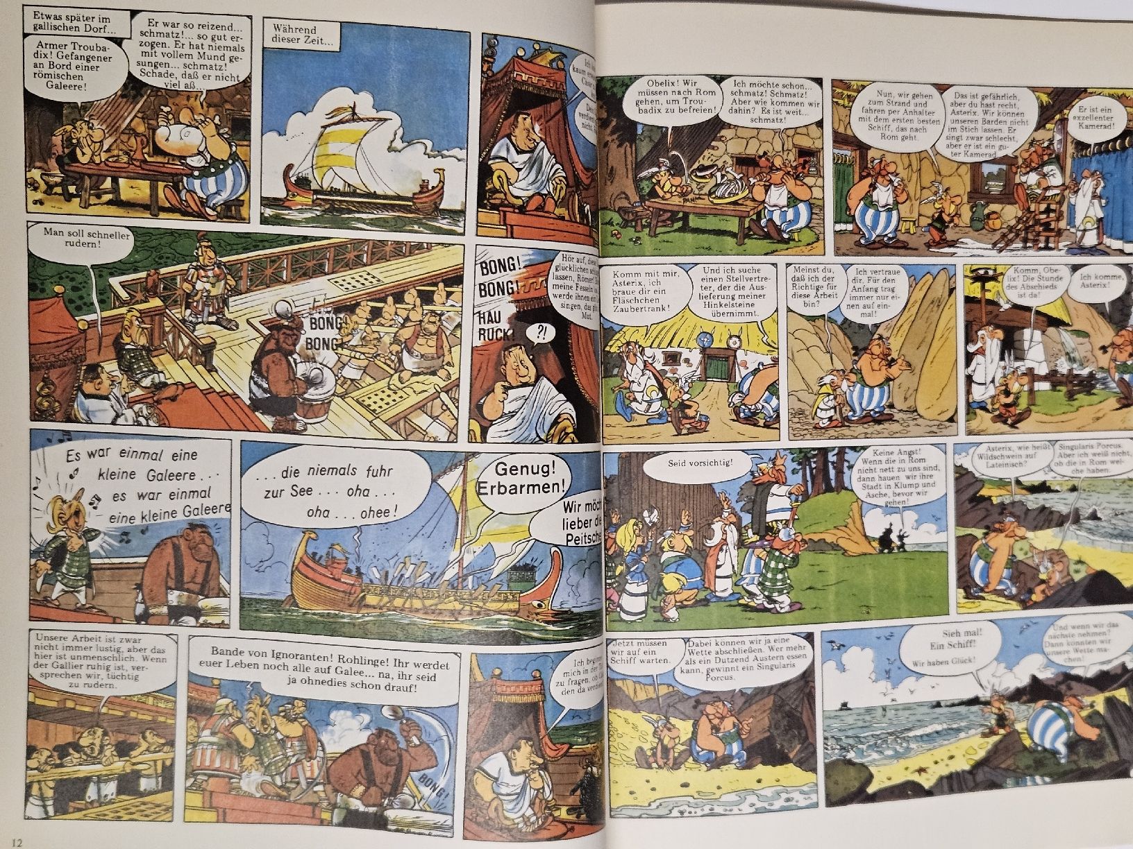 Comics: Asterix als Gladiator - Band 3 - 1. Auflage 1969 – Gebraucht aus Oberdorf BL von BaldenEagle 2