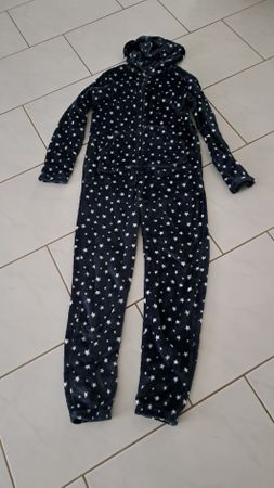 Kuscheliger Sternen Overall Gr. XS