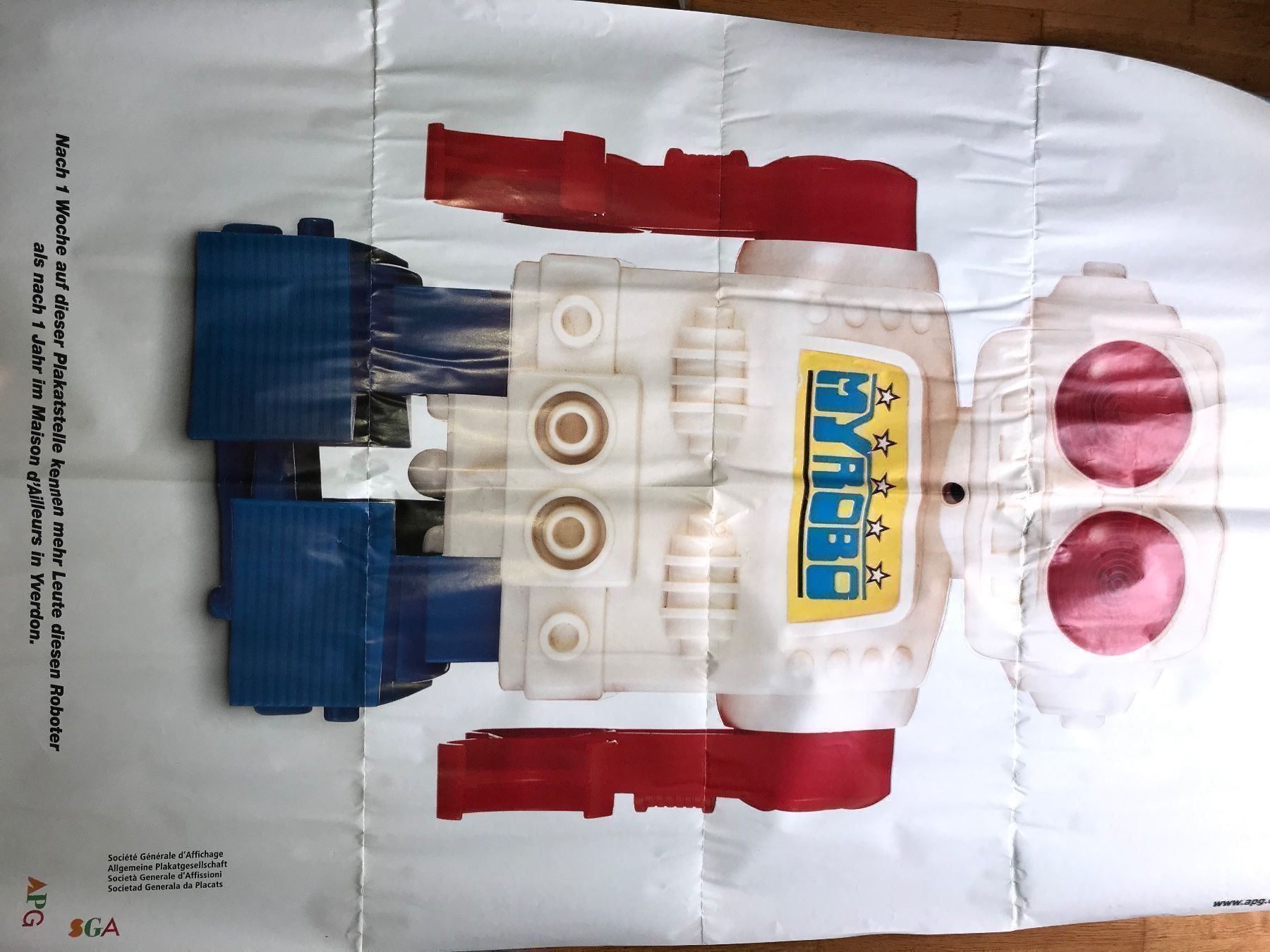 Foto & Immagini: Werbung Poster My Robot – Usato da Oberrieden venduto da BEN-HUR 4