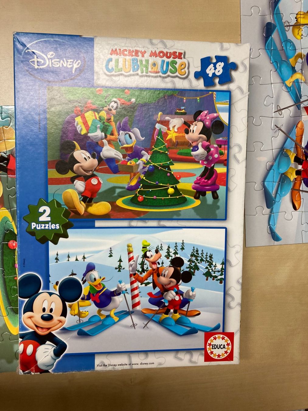 Disney Puzzle: PUZZLE Disney 48teilig (2x) – Usato da Reinach BL venduto da Loma8 4