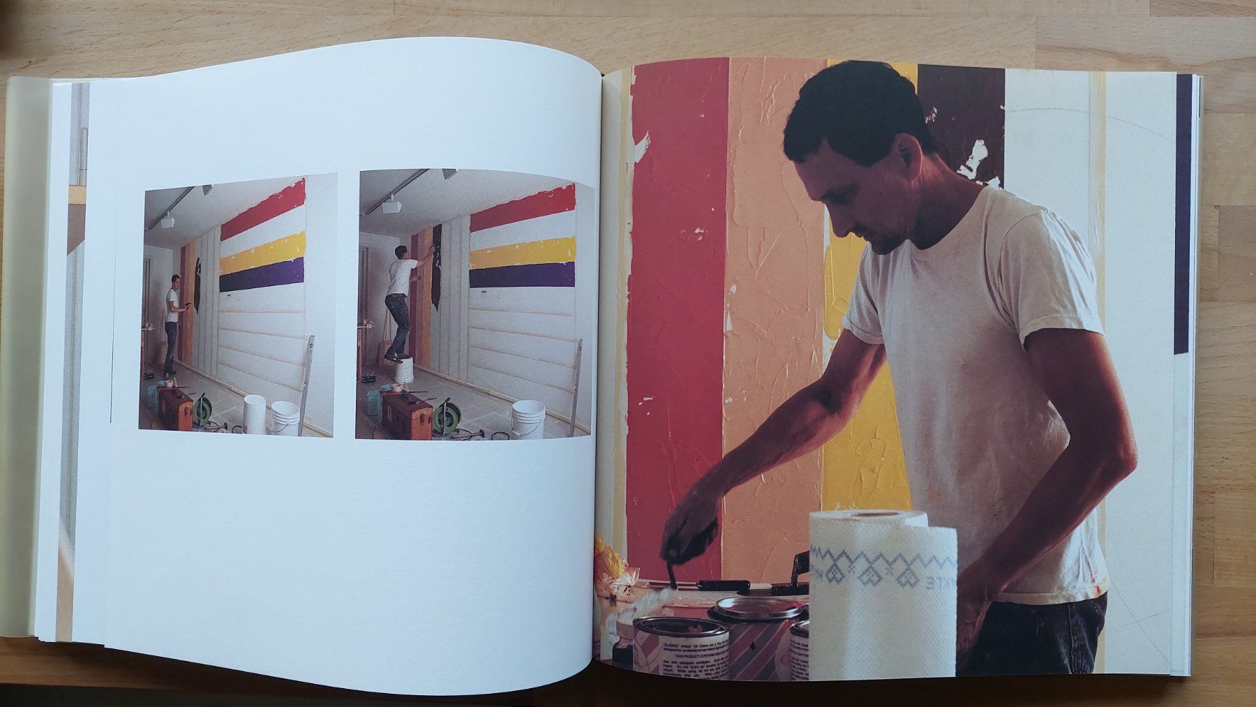 Bücher: Richard Jackson - Entstehung eines Wandbildes 1988 in Glarus – Gebraucht aus Obfelden von Foto_Bild_Kunst_Buch 5