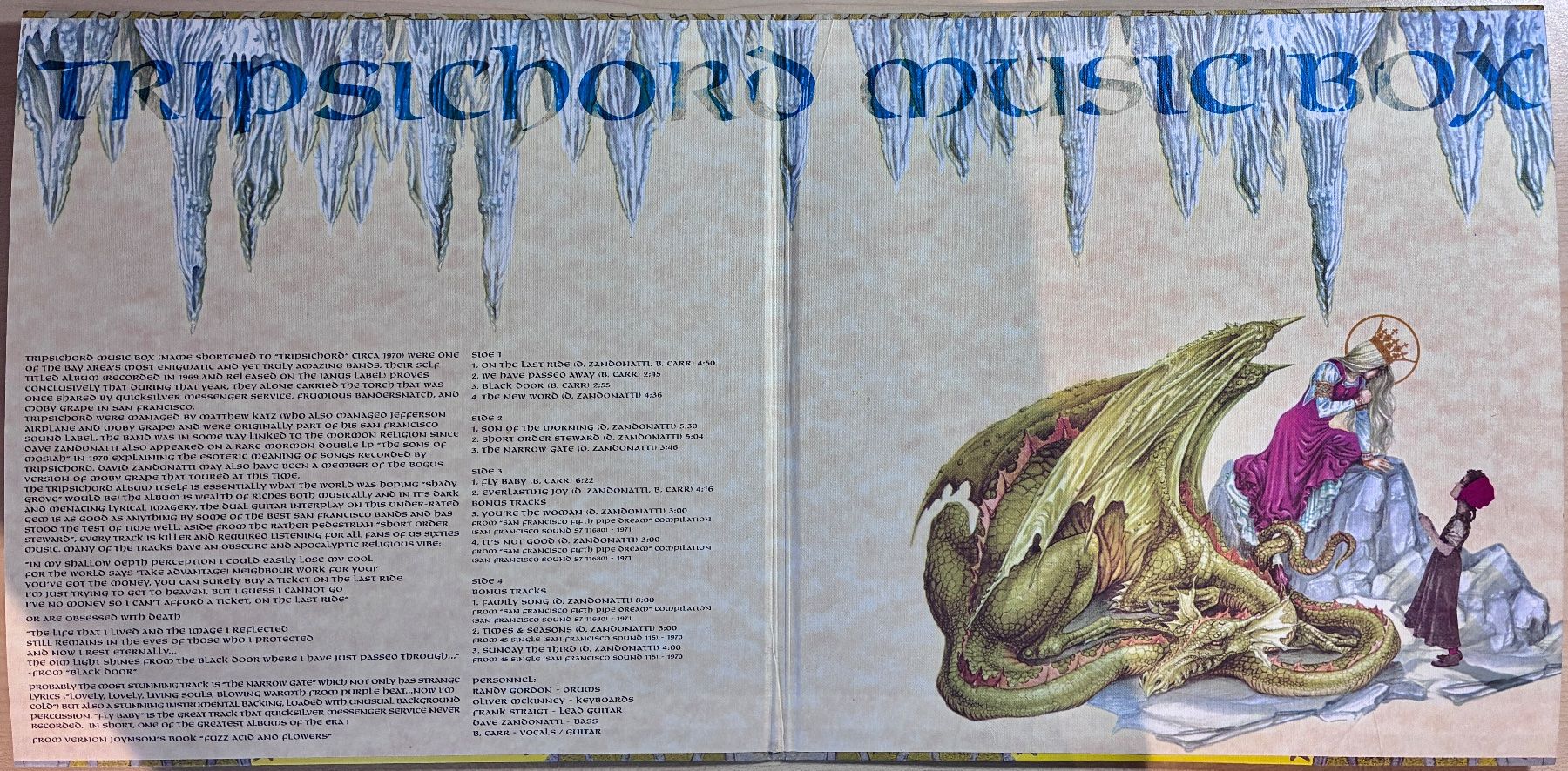 Dischi in vinile: Tripsichord - Tripsichord, RI Akarma IT 2001 – Nuovo (secondo la descrizione) da Buchberg venduto da ICM-Tapefan-1961-MCS 1