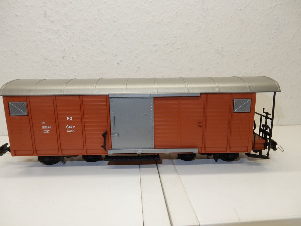 Voiture FAMA échelle O 1/45ème - Furka-Oberalp 1ère Classe - À Réparer