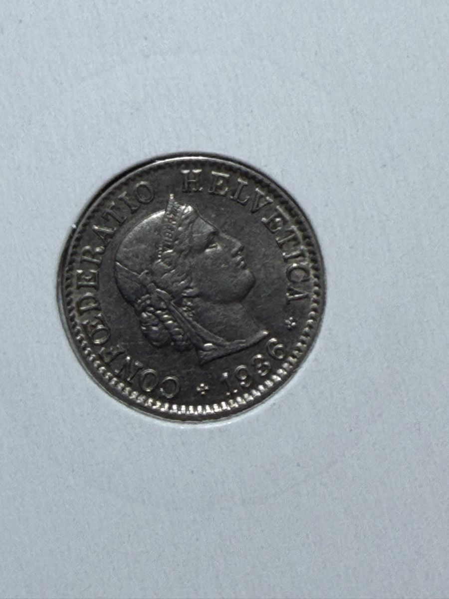 Tutti le monete: CH - 5 cts - 1936 – Usato da Payerne venduto da Mike1682 1