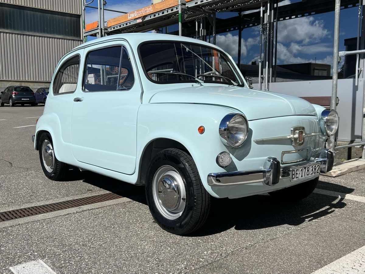 Fiat Autos: Fiat 600 D Fanalona – Gebraucht aus Huttwil von Retroscooters