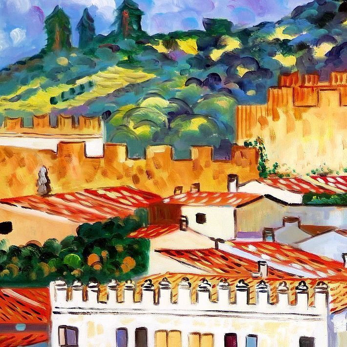Riproduzioni & Creazioni: Gustav Klimt - Malcesine am Gardasee – Nuovo (secondo la descrizione) da Larnaca venduto da KunstDepot24 1