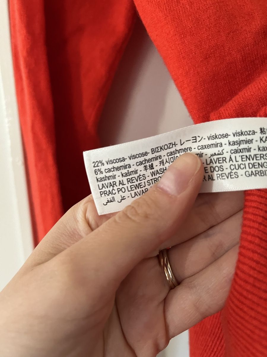 Massimo Dutti Pulls & Sweat-shirts: Massimo Dutti orange-red jumper – D'occasion à Lausanne par NoraPlethora 3