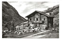 Zermatt (VS) Restaurant Schönegg J. Julen - Foto-AK  um 1940