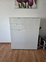 Kommode/Highboard weiss hochglanz