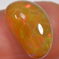 6.6 Karat - Brown Base Cell Pattern - Äthiopischer Welo Opal