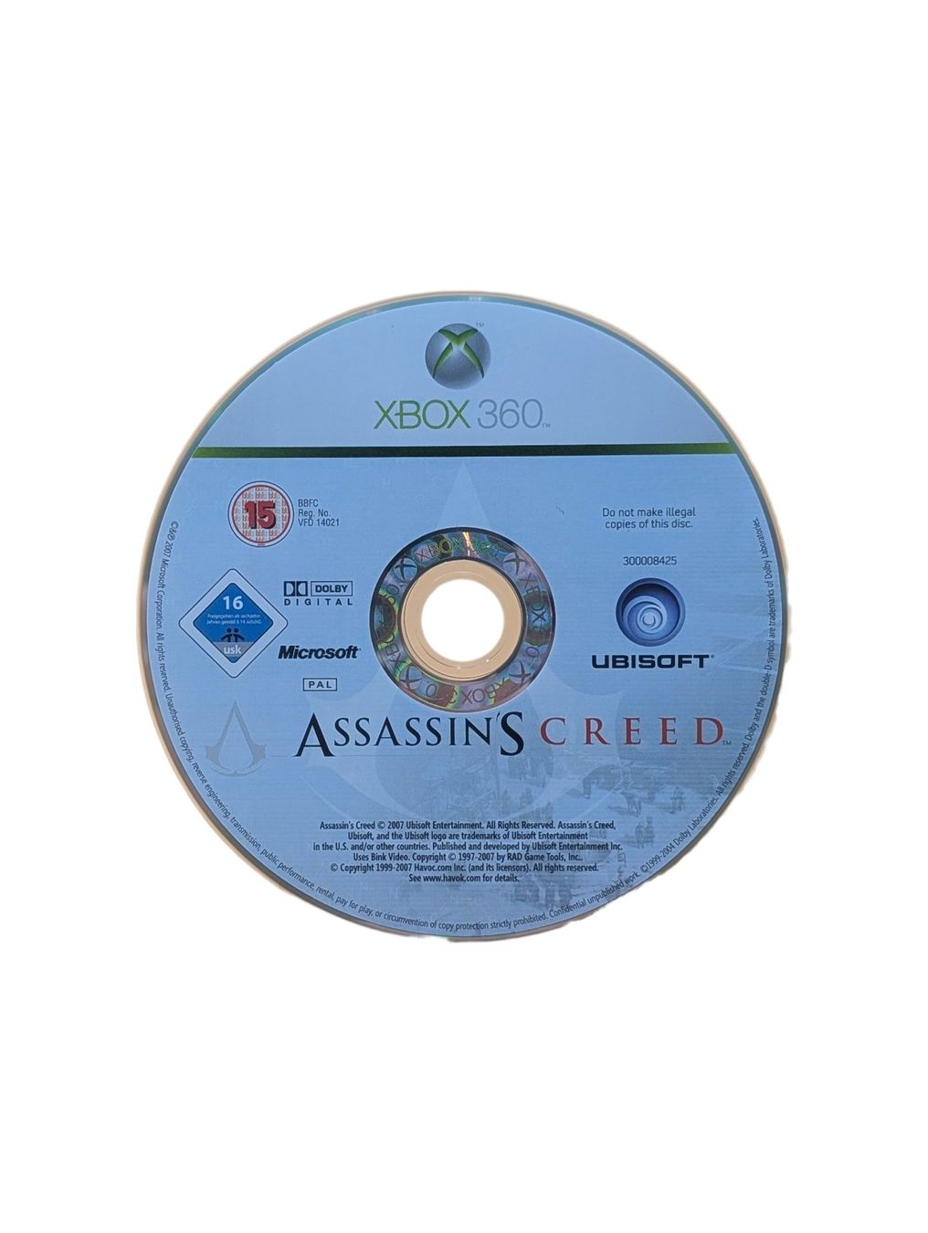Microsoft Giochi: Assassin’s Creed Xbox 360 Nur CD – Usato da Domat/Ems venduto da IsseldorsShop