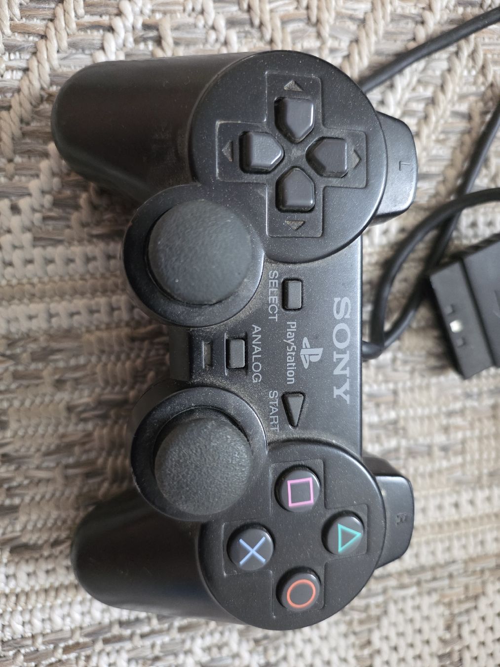 Manettes: Sony PlayStation 2 Controller schwarz  – D'occasion à Dorf par Echo_Elements 2