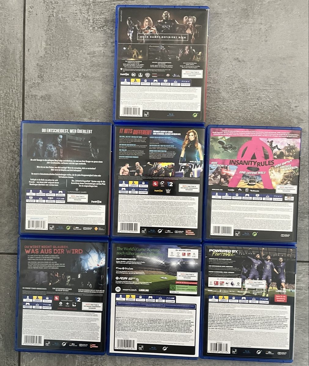Sony Spiele: PS4 Games Bundle – Gebraucht aus Densbüren von lana79 2
