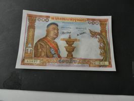 Laos, 100 Kip  - ungefaltet