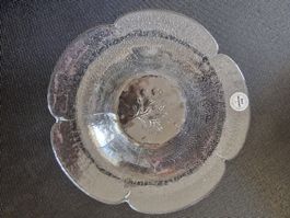Glasi Hergiswil Schale, Durchmesser 22 cm, Höhe 4.5 cm, Neue
