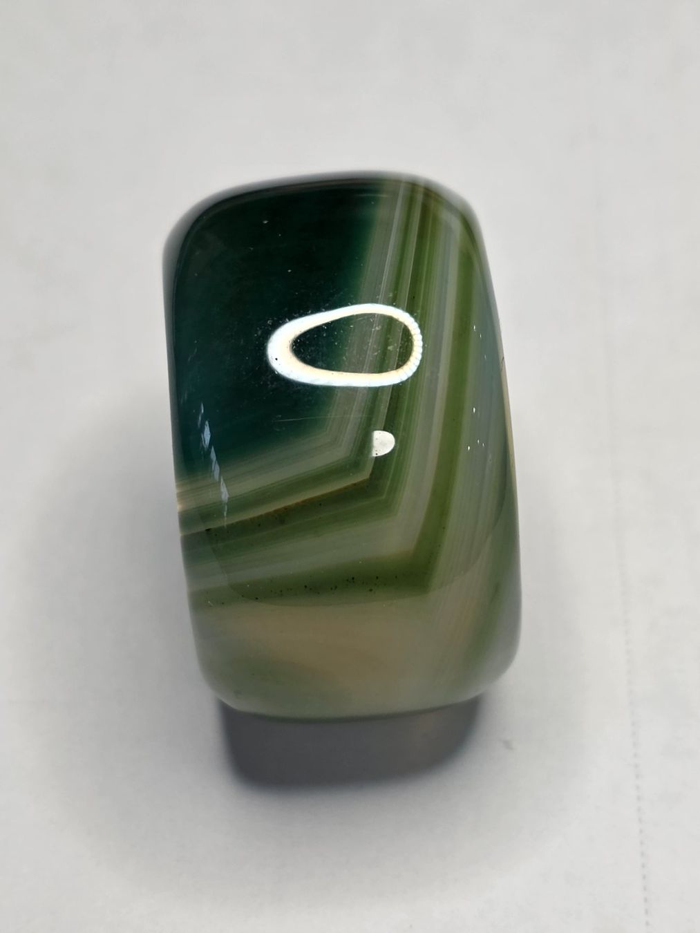 Ringe: Grüner Jadeachat Fullstone Ring – Neu (gemäss Beschreibung) aus Zürich von benedikt12 7