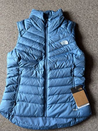 Neue North Face Ashton Down Gilet, Damen, Gr. S Indigo Stone