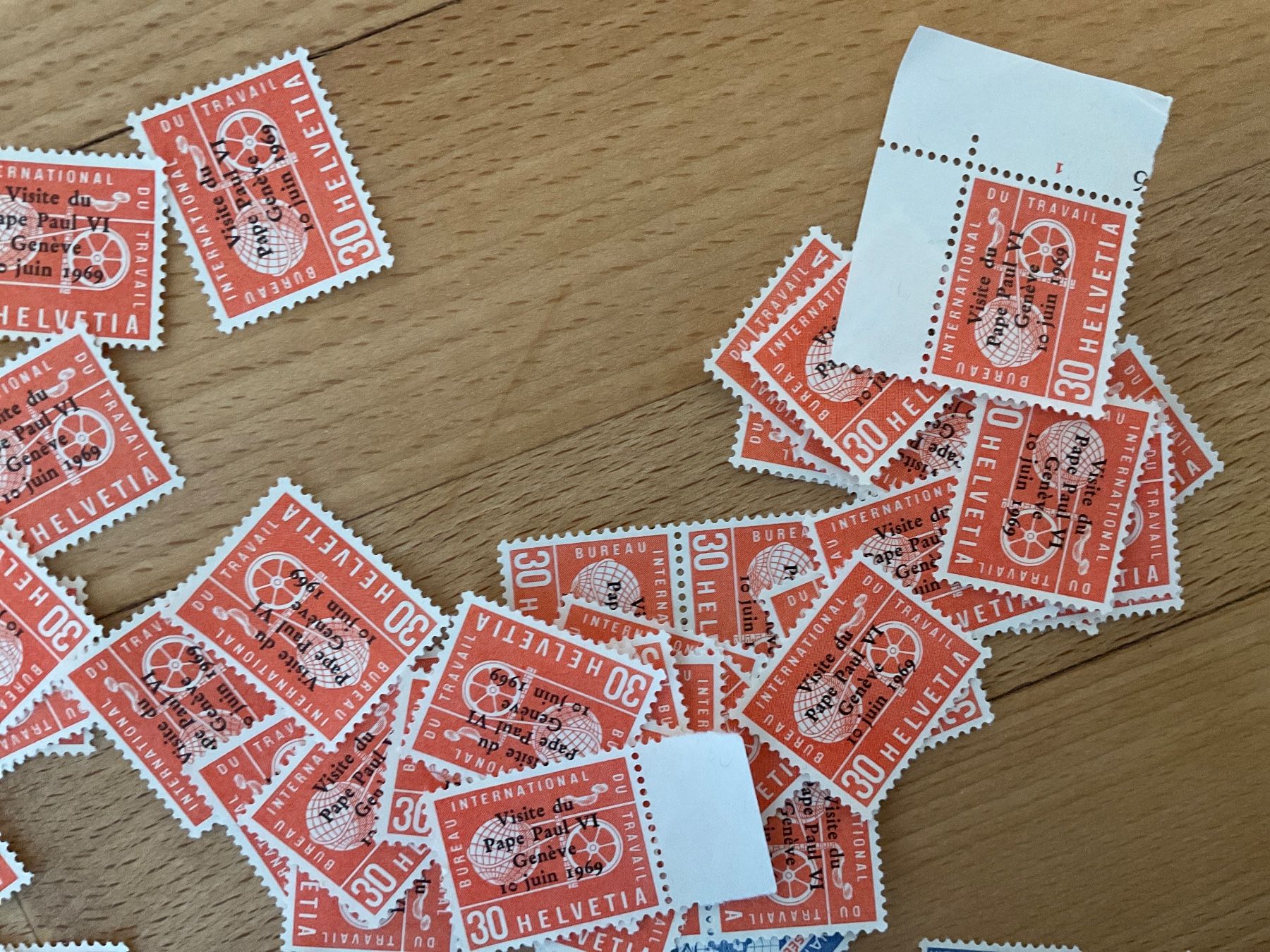 Tutti i francobolli: 80Fr postfrisch ungestempelt Briefmarken Schweiz Sammlung – Nuovo (secondo la descrizione) da Wil SG venduto da Chefsugus 2