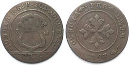 SOLOTHURN Batzen 1797 Billon