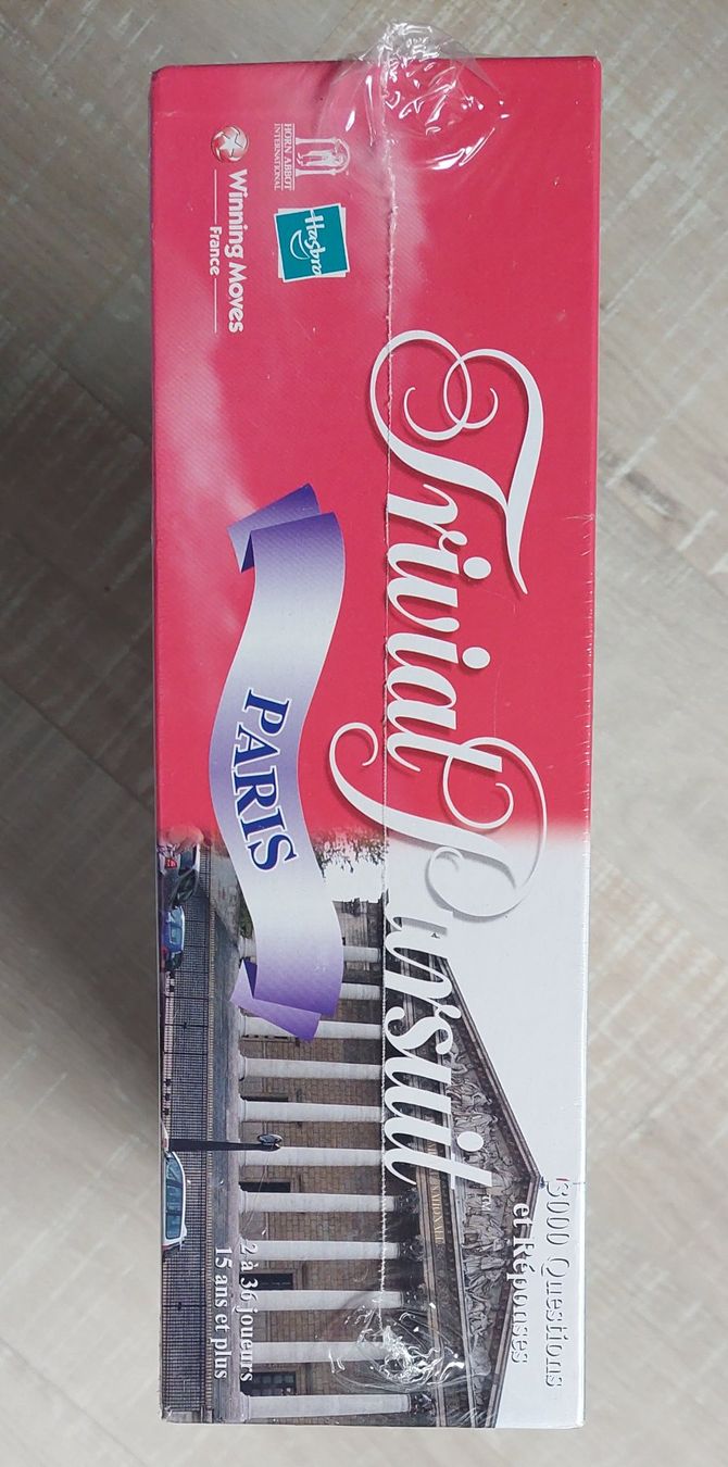 Hasbro Giochi: Trivial Poursuit  PARIS – Nuovo e nell'imballaggio originale da Tramelan venduto da Belleza82 2