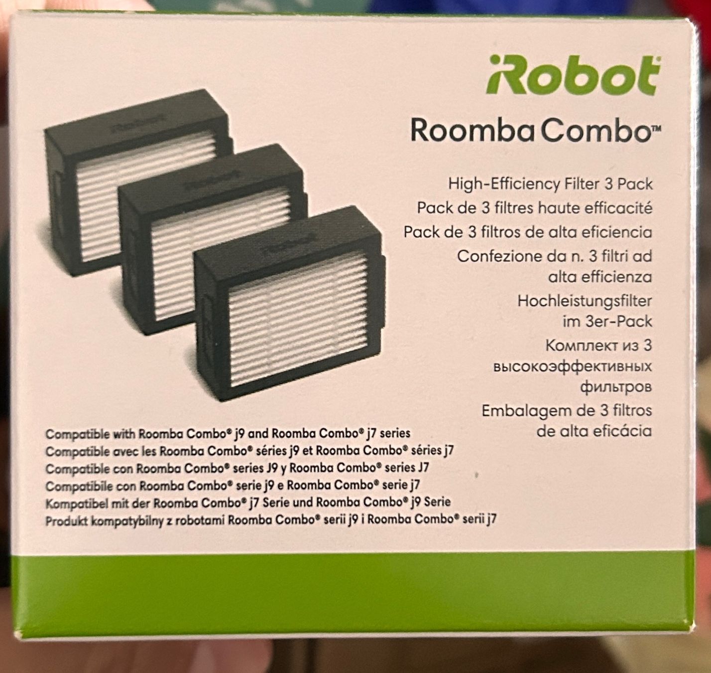 Irobot Aspirapolveri & Accessori: iRobot Roomba Combo j7/j9 Filter 3er Pack - Neu! Geöffnet – Nuovo (secondo la descrizione) da Kriens venduto da nat_9dyh