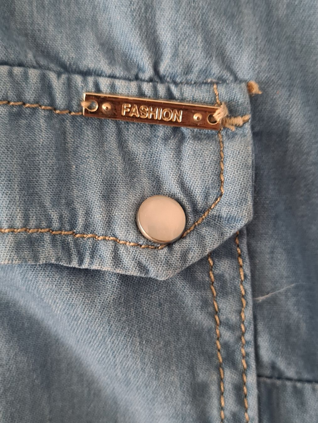 Camicette: Jeansbluse, hellblau, Gr.M 38 – Usato da KRIENS venduto da Franzy_Blond10 4