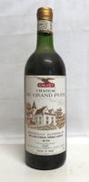 Wein Bordeaux Red Wine Château du grand Puch 1979 Gironde
