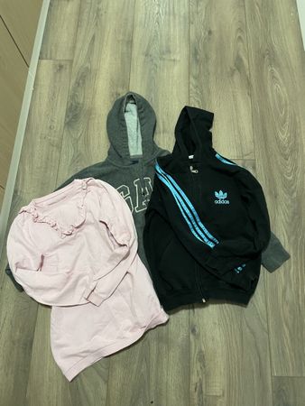 Hoodie Adidas und Gap sowie Pullover rosa gebraucht
