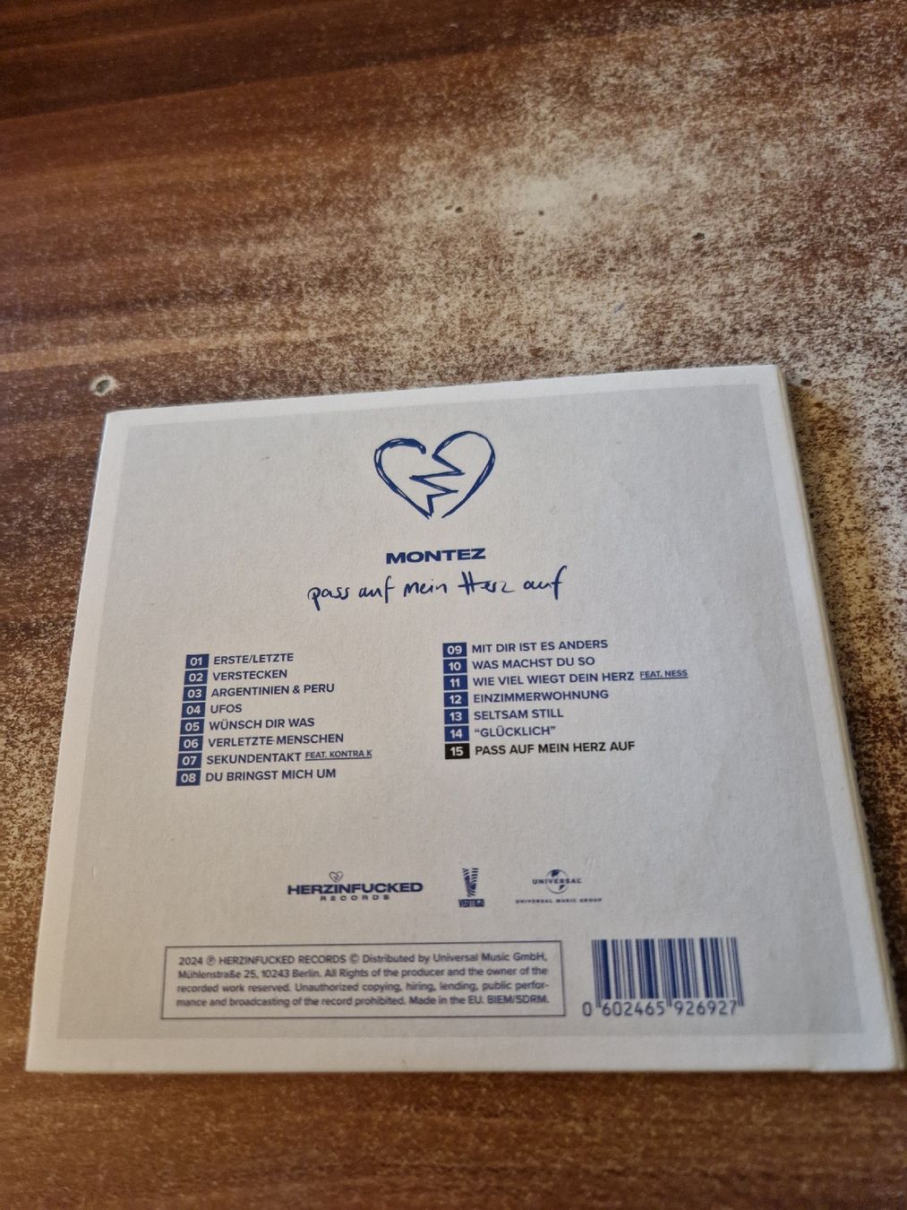 CDs: Montez  - Pass auf mein Herz auf – Gebraucht aus Wattenwil von Mage66 1