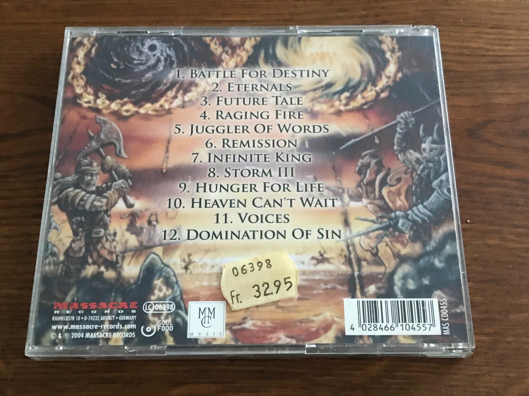 CDs: SEVENTH AVENUE - Eternals - Heavy Metal – D'occasion à Buchs AG par Archie 2