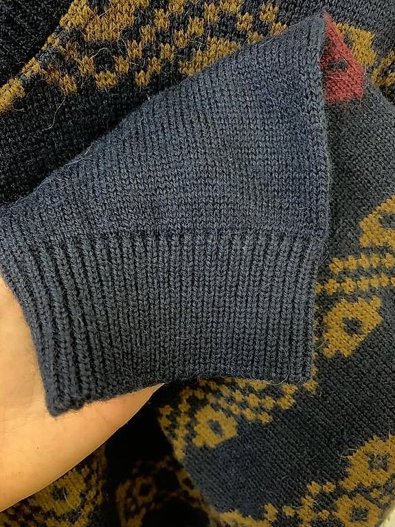 Stefanel Maglioni & Felpe: Vintage Stefanel Strickpullover mit Muster Made in Italy – Usato da Obernau venduto da Arche_Noah_Brocki 6