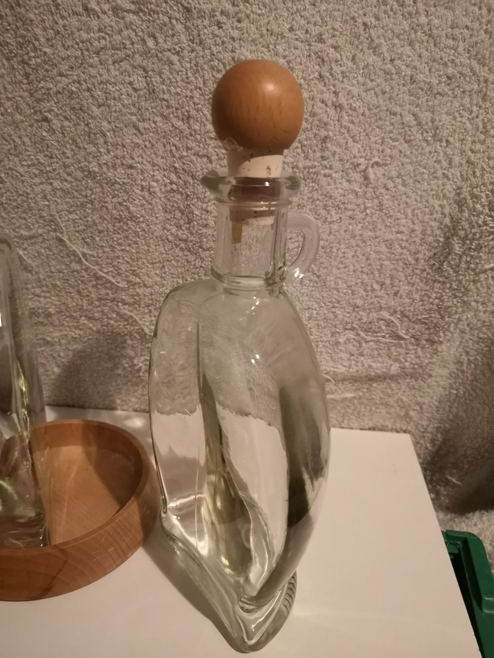 Caraffe: Essig und Oel -  Karaffe - Set – Usato da Steinmaur venduto da Teddybaer14 2