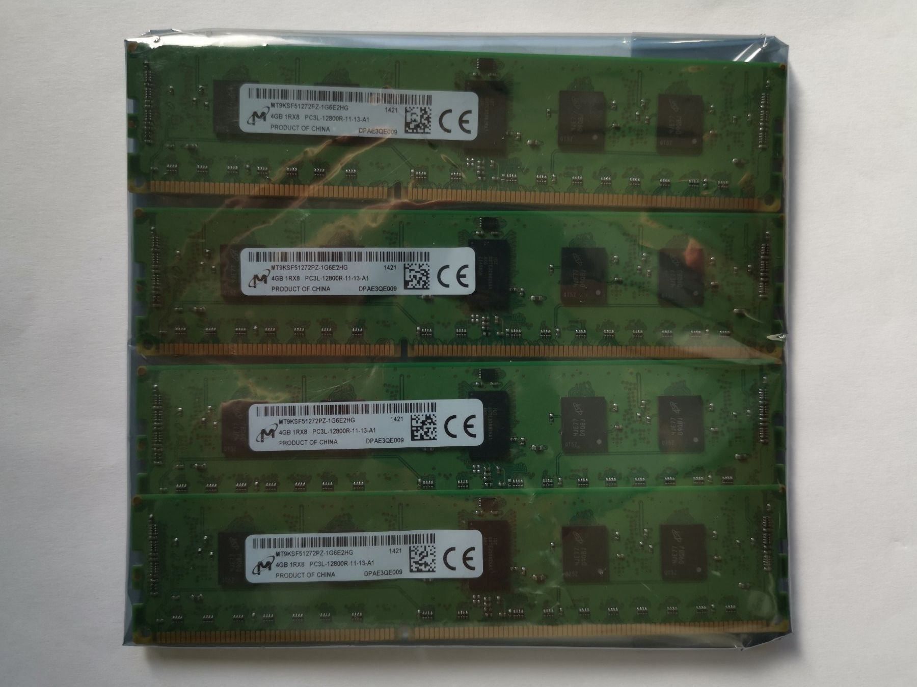 Samsung Memoria / RAM: Micron 4gb Pc3l-12800r 1rx8 ECC-Server – Usato da Mels venduto da Zeppelin08 2
