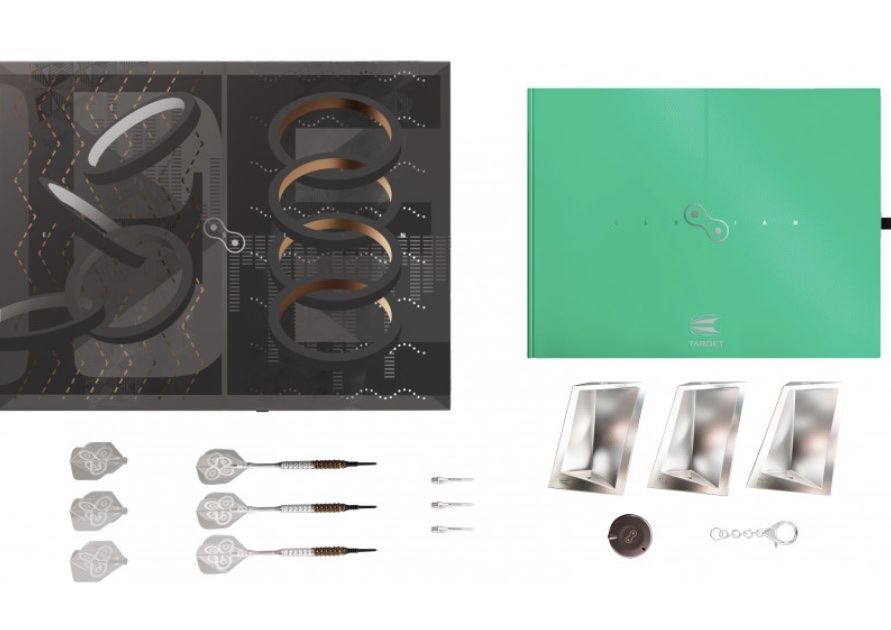 Freccette: TARGET - ELYSIAN 8 200 SET LIMITED EDITION  168/200 – Nuovo e nell'imballaggio originale da Zürich venduto da Syossmen 1