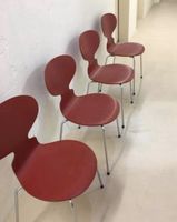 4 Arne Jacobsen Ameise Stühle