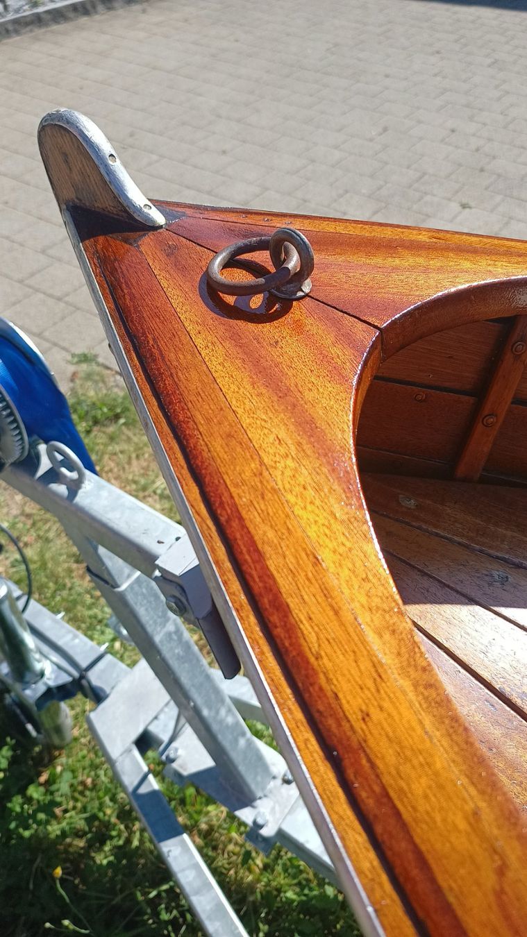 Bateaux pneumatiques & canoës: Holzboot Mahagoni – D'occasion à St. Gallen par walterk06 5