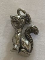 Anhänger Katze Silber gestempelt 800