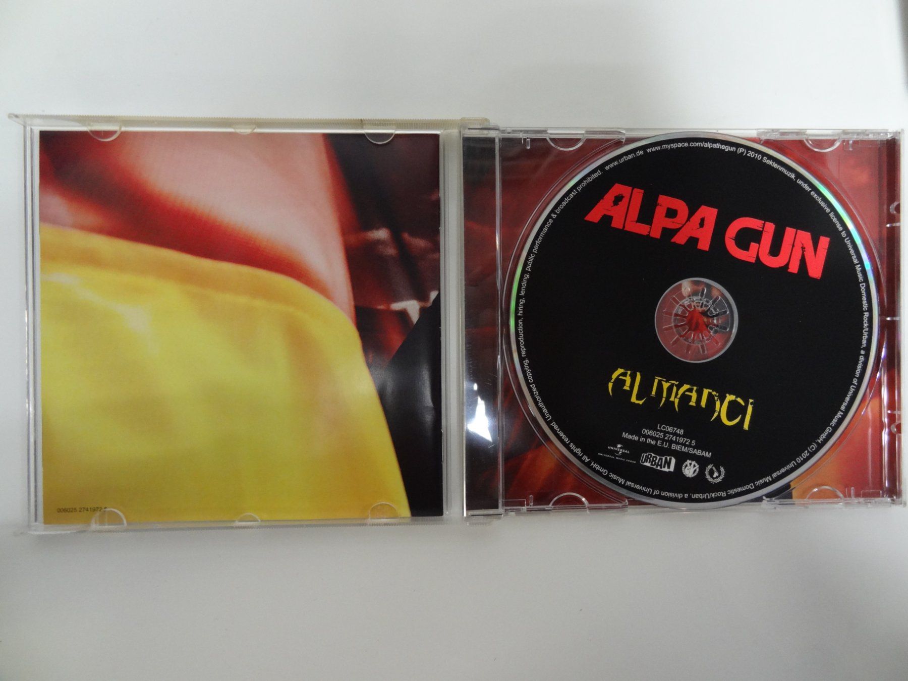 CD: Alpa Gun - Almaneci (CD) – Usato da luzern venduto da musicandart 2