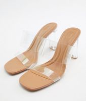 Zara Transparente High Heels in Gr.38