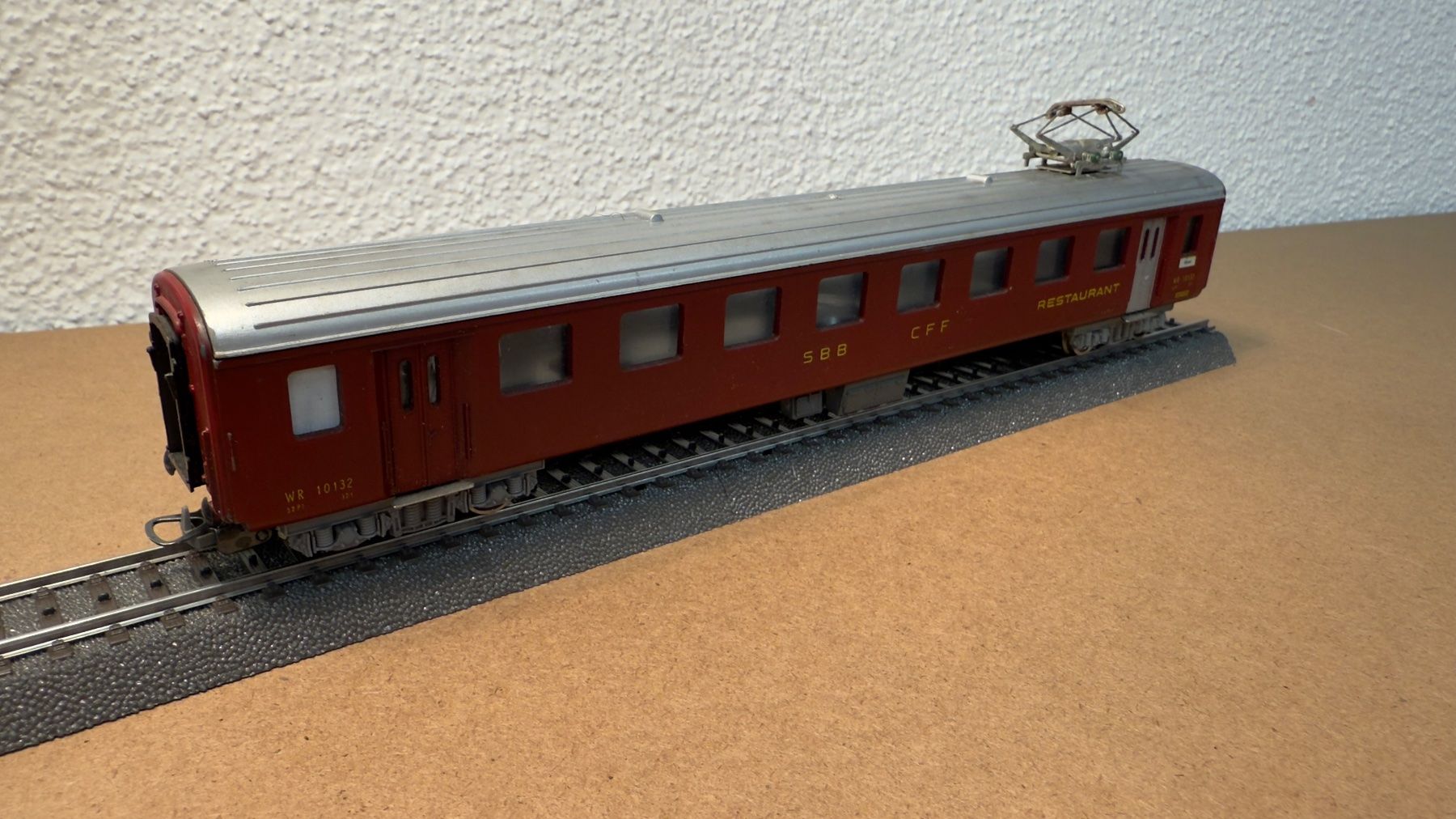 Lima Modellini di ferrovie: Lima Restaurantwagen WR 10132 H0 / DC – Usato da Windlach venduto da Kelebra 3