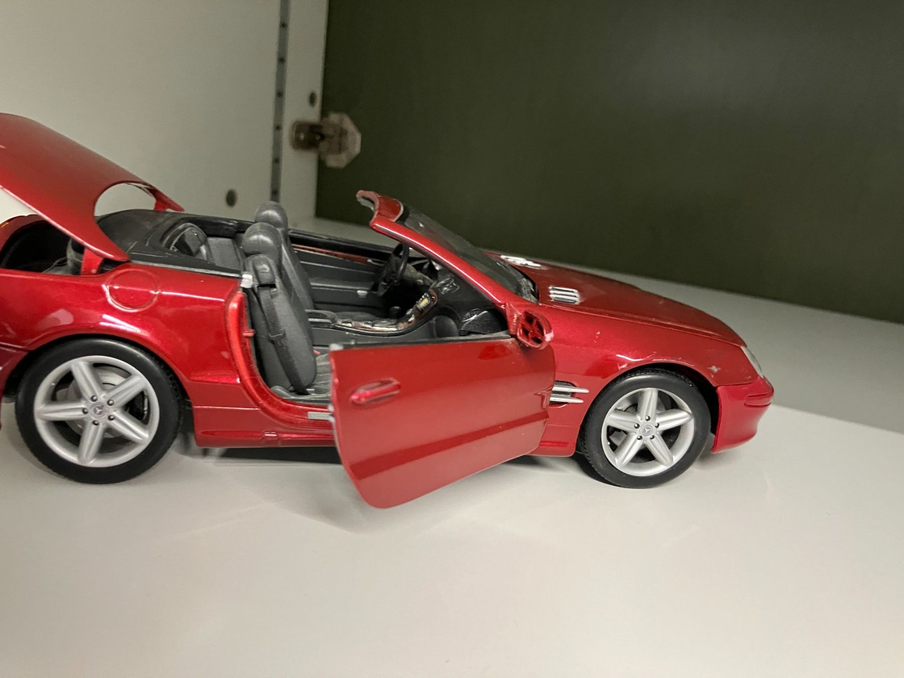 Mercedes-Benz Modellini d'auto: Mercedes SL 500 Modell  1 : 18 – Nuovo (secondo la descrizione) da Aadorf venduto da heiluz15 2