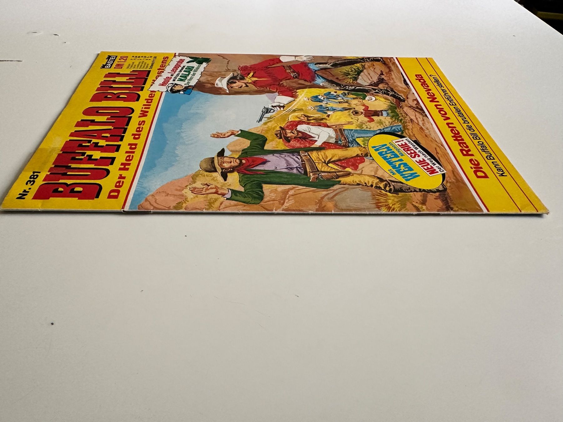 Fumetti: BUFFALO BILL NR. 381 - ZUSTAND 2 – Usato da Münsingen venduto da Ganjam 1