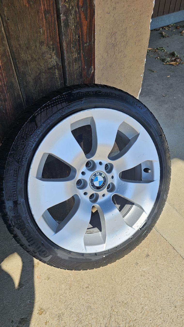 Pneus & Kompletträder: BMW E90, E91, E92, E93 Winterräder 225/45 R17  – Gebraucht aus Hochwald von msg_gy65 4