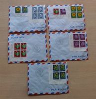 Lot ++ 5 Briefe Pro Juventute 1961