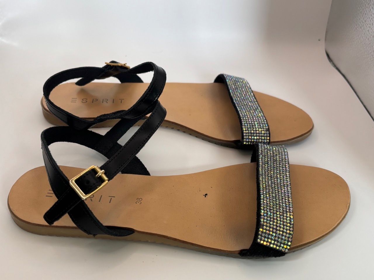 Esprit Scarpe da donna: Sandales ESPRIT avec lanière en brillants – Usato da Lausanne venduto da So5152