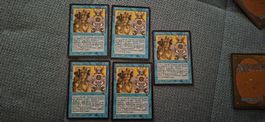 Magic the Gathering MTG – 5× Vorzeichen (Portent) – Ice Age 