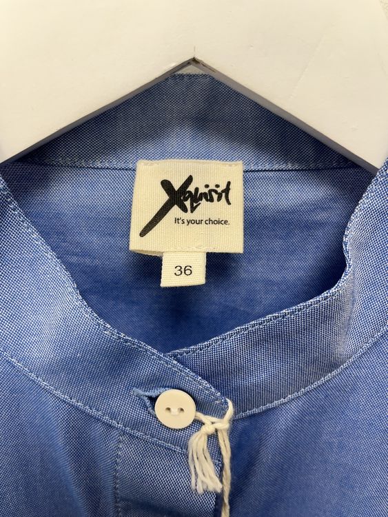 Blusen: Xquisit Damenbluse ärmellos Gr. 40 blau Bio Baumwolle – Neu (gemäss Beschreibung) aus Aarau von REVIVI 5