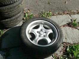 Mercedes SLK Aluräder 16" mit Bereifung 40% Dot 12 + 09
