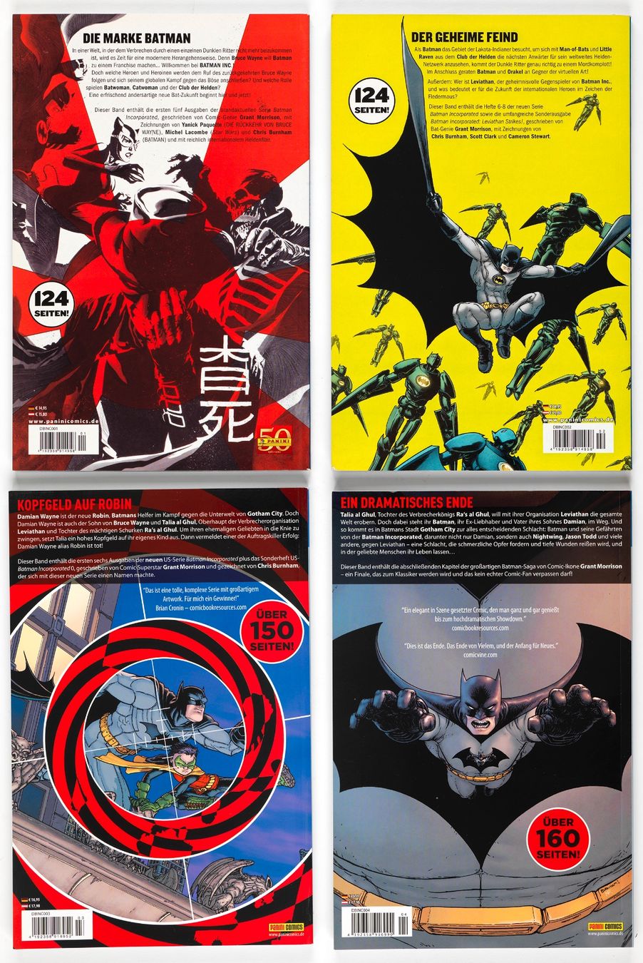 Fumetti: BATMAN - INCORPORATED #1-4 – Usato da St. Gallen venduto da kobayashi-maru 2