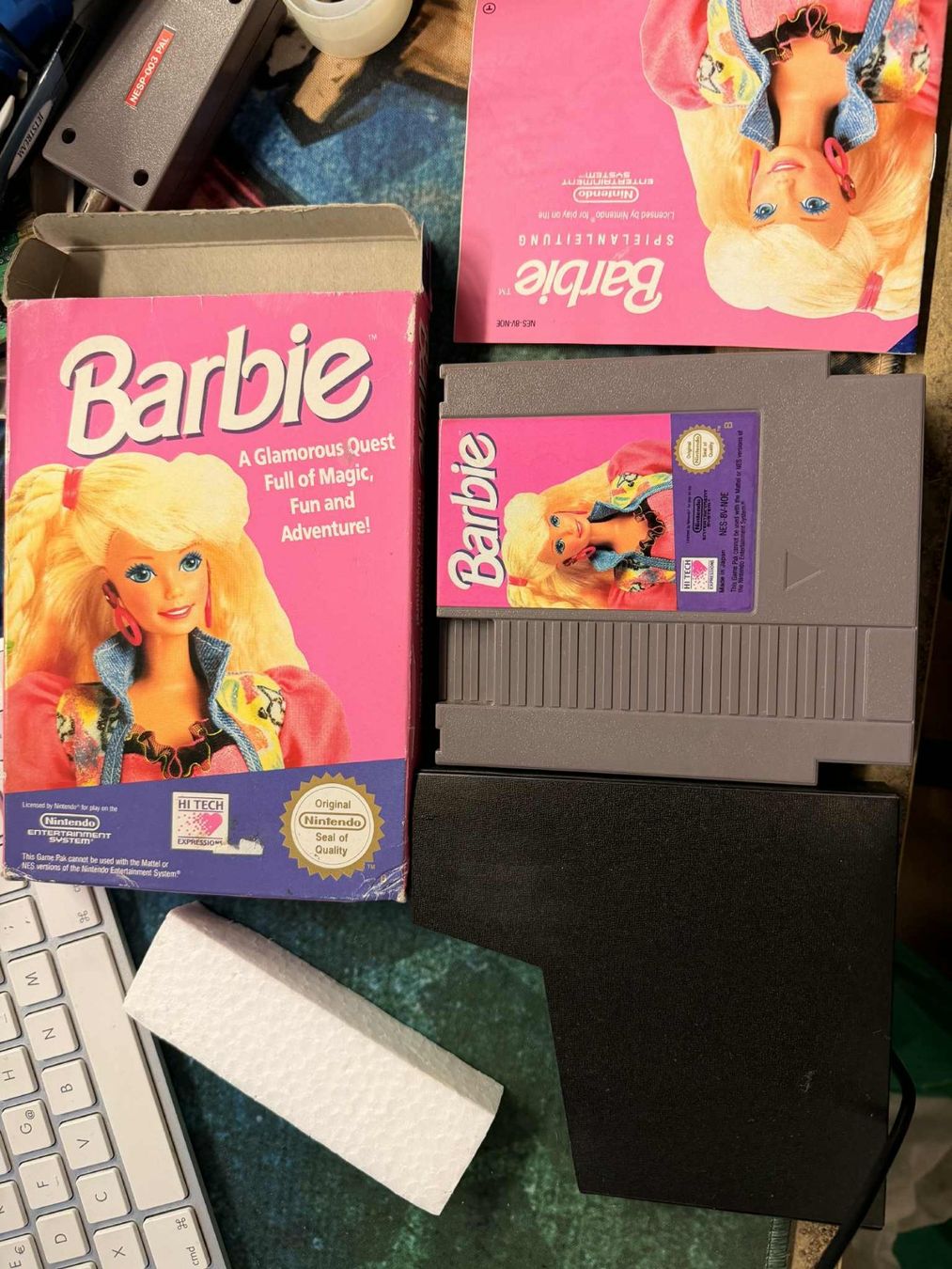 Nintendo Giochi: Barbie Nintendo NES – Usato da Giubiasco venduto da Ticinerd 2